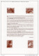 ANIMAUX DE LA PREHISTOIRE Sur Document Philatélique Officiel De 4 Pages De 2008. N° YT BF 119. Parfait état. DPO - Préhistoire