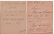 SEMEUSE LIGNEE - 1919 -  2 CARTE-LETTRES ENTIER DATE 745+746 (TEINTES DIFFERENTES) De LE PUY => ARLANC - Kartenbriefe