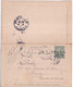 SEMEUSE LIGNEE - 1907 - CARTE-LETTRE ENTIER SURCHARGEE DATE 514 Avec BORDS ! => NANCY - Letter Cards