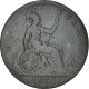 Monnaie, Grande-Bretagne, Victoria, Penny, 1891, B+, Bronze, KM:755 - D. 1 Penny