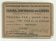 TESSERA CONFEDERAZIONE GENERALE ITALIANA DEL LAVORO - FIRENZE 1946 - Collections