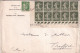 SEMEUSE CAMEE 2c BLOC De 10 ! - 1935 - ENVELOPPE De ROUEN - 1906-38 Semeuse Camée