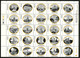 U.S.A. - Complete Unused Pane Of 50 Stams (labels) ' Capitals Of The 50 States.. MNH. Issued 1983. - Sin Clasificación