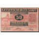 Billet, Autriche, Korneuburg, 50 Heller, Eglise 1920-12-31, SPL Mehl:FS 466b - Autriche