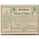 Billet, Autriche, St Agatha, 30 Heller, Chalet 1, 1920-12-31, SPL, Mehl:FS 877 - Autriche