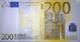 200 EURO ALEMANIA(X), R001A1, First Position Sehr Selten, Low Nummer, DUISEMBERG - 200 Euro