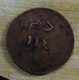 Egypt , Rare Vintage Army Canteen Token (  ) , Value 5 Milliems, Agouz - Casino