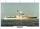 (25 X 19 Cm) (10-9-2021) - U - Photo And Info Sheet On Warship - Poland Navy - Mandau - Bateaux