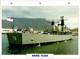 (25 X 19 Cm) (10-9-2021) - U - Photo And Info Sheet On Warship - Malaysia Navy - Hang Tuah - Bateaux