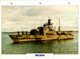 (25 X 19 Cm) (10-9-2021) - U - Photo And Info Sheet On Warship -  Sweden Navy - Munin - Bateaux