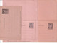 1886/1898 - TYPE SAGE - CARTE-LETTRE ENTIER 25c X3  DIFFERENTES ! NEUVES - COTE 2005 = 75 EUR. - Kartenbriefe