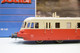 Jouef - Autorail ABJ2 X ABDP 3405 Rouge/beige Toit Beige SNCF ép. III DCC Sound Réf. HJ2408S Neuf HO 1/87 - Locomotives