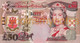 GIBRALTAR, £50 POUNDS, 2006, P34, Prefix AA, Q. Elizabeth II & W. Churchill, UNC - Gibraltar