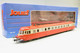 Jouef - Autorail ABJ2 X BDP 3411 Rouge/beige Toit Rouge SNCF ép. IV DCC Sound Réf. HJ2409S Neuf HO 1/87 - Locomotives