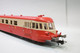 Jouef - Autorail ABJ2 X BDP 3411 Rouge/beige Toit Rouge SNCF ép. IV DCC Sound Réf. HJ2409S Neuf HO 1/87 - Locomotive