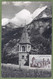 CPSM Vue Rare - HAUTES ALPES - L'ARGENTIERE - L'ÉGLISE Devant Le PÉRON & LA GRANDE BARRE - Collection L. Pogneaux - L'Argentiere La Besse