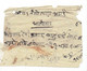 Fragment De Document Rédigé Dans Une Langue à Identifier (hébreu ?) Avec Cachet De La Poste (1922 ?) - Unclassified