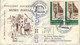 1986 ANDORRA , CORREO FRANCÉS , CERTIFICADO ANDORRA LA VELLA - SEU D' URGELL , MUSEO POSTAL , PRIMER DIA - Briefe U. Dokumente