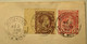 1892 AFFRANCHISSEMENT RARE Yv 4 (1885) Avec INTERPANNEAUX Sur Entier Postal 15c Charles III Monaco>Gand (lettre Cover - Briefe U. Dokumente