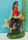 35913 Pastorello Presepe - Statuina In Pasta - Bambino Con Agnello E Frutta - Nacimientos - Pesebres