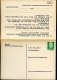 DDR PP15 B1/001d Privat-Antwortpostkarte BENACHRICHTIGUNG 1972 NGK 20,00 € - Private Postcards - Mint