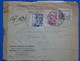 AA9  ESPANA  BELLE LETTRE CENSUREE  1944 BARCELONA  POUR NEW YORK + AFFRANCH. INTERESSANT - Marcas De Censura Nacional