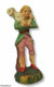 38257 Pastorello Presepe - Statuina In Pasta - Bambino Con Agnello - Christmas Cribs