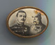 OLD AUSTRIA HUNGARY WW1 K.u.K. FRANZ JOSEPH & CHARLES I Of AUSTRIA VINTAGE PIN BADGE!!! - Militaria