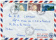 POLYNESIE LETTRE PAR AVION DEPART HAKAHAU - UA - POU 28-1-1975 MARQUISES POUR LA FRANCE - Cartas & Documentos