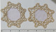 36490 Coppia Centrini D'epoca Lavorati All'uncinetto (CROCHET) - Vintage - Tapetes