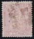 1873-ED. 132 I REPÚBLICA - ALEGORÍA DE ESPAÑA - 5 CENT. ROSA-USADO ROMBO DE PUNTOS- - Gebruikt