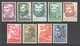 TT789 1955 PORTUGAL KINGS DYNASTY MICHEL #835-843 55 EURO SET LH - Ungebraucht