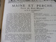 Delcampe - MAINE Et PERCHE 1950 LA FRANCE À TABLE : Moulin-l'Evêque:La Flêche;Yvré-l'Evêque; St-Ceneri-le-Gerei; Mortagne;Sillé;Etc - Tourism & Regions