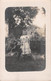 2 CARTES PHOTO ORBAIS L'ABBAYE 1907 CHATEAU DE COUPIGNY Mlle WERKEYN  JEUNE FILLE (ROBE OMBRELLE) - Other & Unclassified