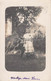 2 CARTES PHOTO ORBAIS L'ABBAYE 1907 CHATEAU DE COUPIGNY Mlle WERKEYN  JEUNE FILLE (ROBE OMBRELLE) - Other & Unclassified