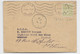 ARC TRIOMPHE 50C N° 623 SEUL CARTE LYON RP 7.11.1944 AU TARIF - 1944-45 Arc De Triomphe