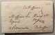 1739 ORLEANS Lettre>Romorentin: Réquisition Militaire Regimement Cavalerie De Noailles(France Loiret 43 - 1701-1800: Précurseurs XVIII