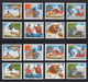 GREECE 1987 COMPLETE YEAR - PERFORATED+IMPERFORATED STAMPS MNH - Full Years