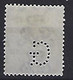 Ireland 1922  3d (o) Mi.4 (perfin G) - Oblitérés