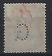 Ireland 1929  Centenary Of Catholic Rights  3d (o) Mi.52 (perfin G) - Used Stamps