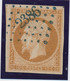 10 C Bistre Oblitération Pc Bleu 2386 (Passy) N° 13 TB/SUP. - 1853-1860 Napoleon III