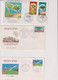 AFARS ET ISSAS-LOT DE 9 FDC-TP N° 361/2-390/2-394/9- ANNES 1970...Sujets Divers - Brieven En Documenten