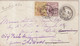 MAURICE   : ENTIER POSTAL .  AVEC COMPlt D'AFFRt .  VIA SUEZ . POUR LA GRECE . 1901 . - Mauritius (...-1967)