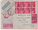 PAIX - 1939 - SUPERBE AFFRANCHISSEMENT Sur ENVELOPPE 1° COURRIER AERIEN De MARSEILLE => NEW-YORK (USA) - 1932-39 Vrede