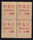 Regno D'Italia Emissioni Locali Mantova 1945 1.90 Su 10 C. Sass. 1aa Certificato MNH** Cv 6400 - National Liberation Committee (CLN)