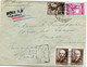 TURQUIE LETTRE RECOMMANDEE PAR AVION DEPART GALATA 11-3-1947 ISTAMBUL POUR MONACO - Covers & Documents