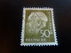 Théodor Heuss (1884-1963) Homme D'Etat - Deutsches Bundespost - Val 50 - Olive - Oblitéré - Année 1954 - - Gebraucht