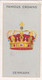 8 Denmark - Famous Crowns 1938  -  Phillips Cigarette Card - Original - Royalty - Phillips / BDV