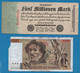 LOT BILLETS 5 BANKNOTES: DEUTSCHES REICH - ITALIA - FRANCE - EGYPT - Lots & Kiloware - Banknotes