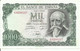 BILLETE 1000 PESETAS, EMISION  17/9/1971   (M B C) - 1000 Peseten